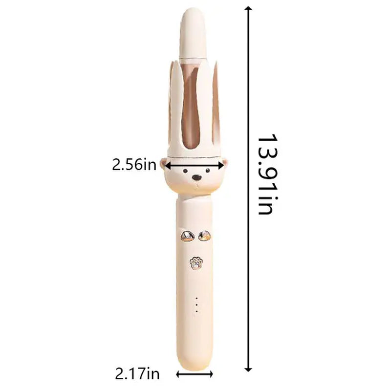 Pretihom Fully Automatic Electric Curling Stick 32Mm Large Curling Tool for Comfortable Hair Care